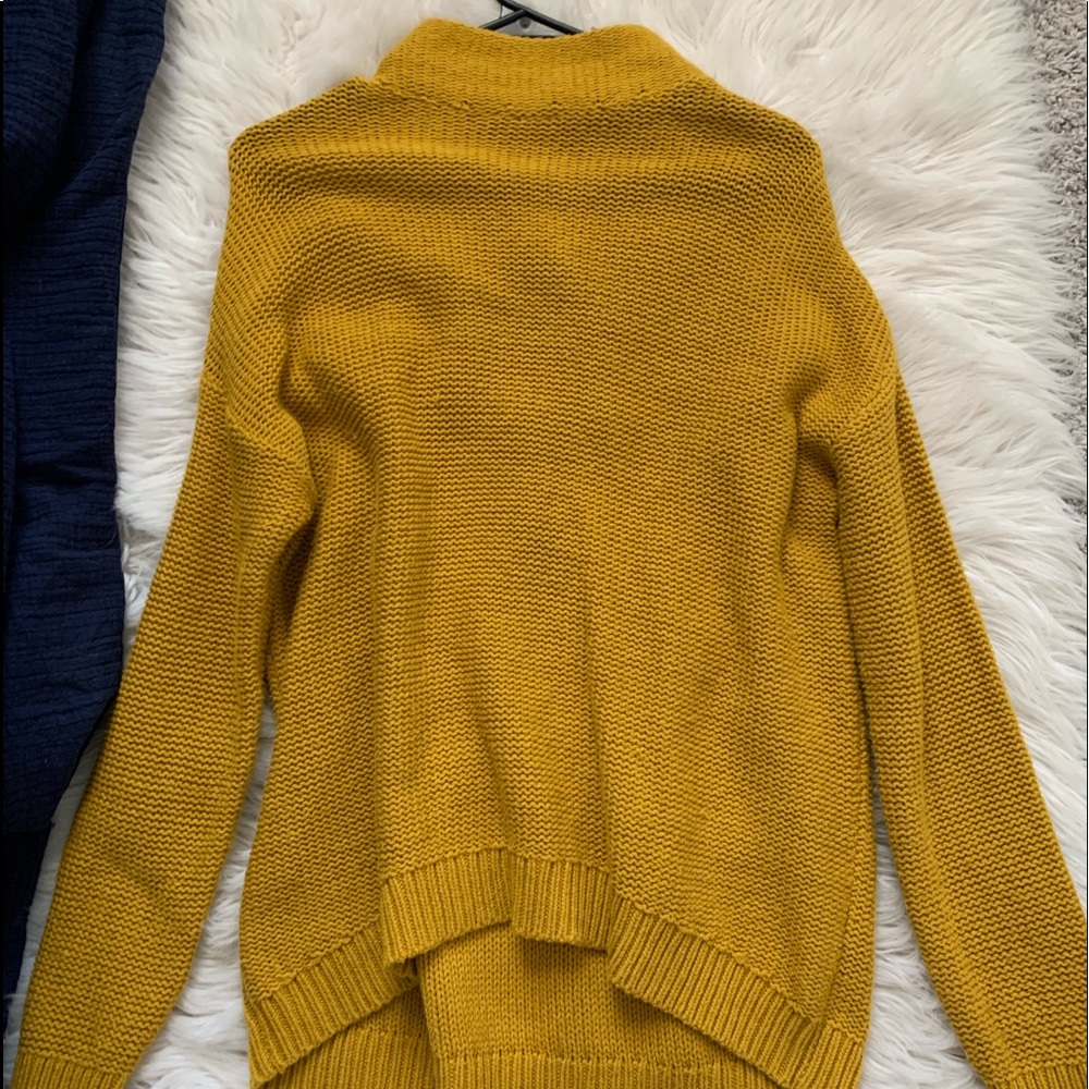 Mustard Yellow Long Sweater